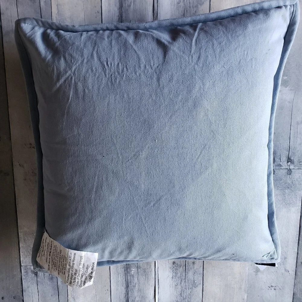 NWT – (set of 2) Ralph Lauren Elgin Light Blue Throw Pillow 20
